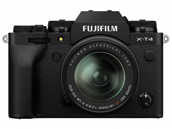 Fujifilm X-T4 (fekete) váz + XF 18-55mm f/2,8-4 R LM OIS kit